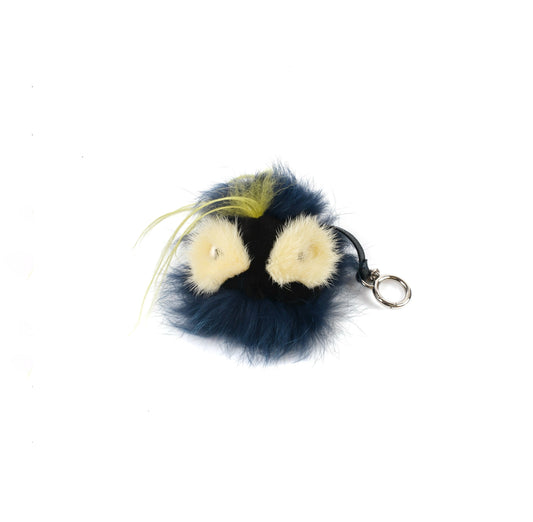 Fendi Blue Monster Bag Charm - photo 1