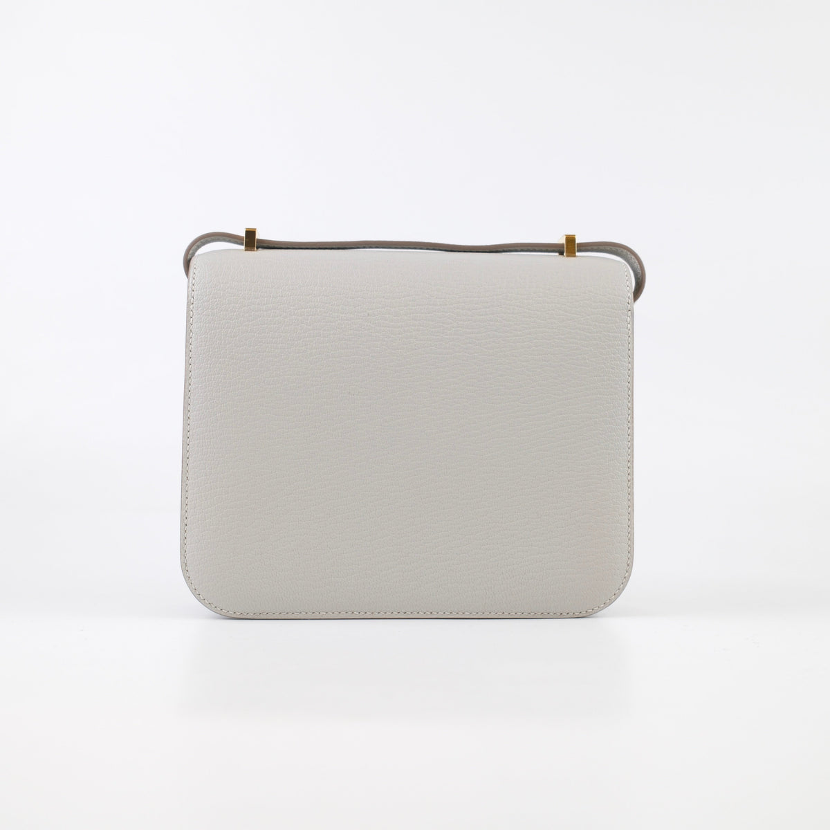 Hermes Mini Constance 18 Gris Perle K Stamp - photo 4