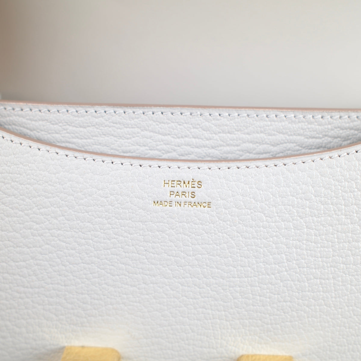 Hermes Mini Constance 18 Gris Perle K Stamp - photo 11
