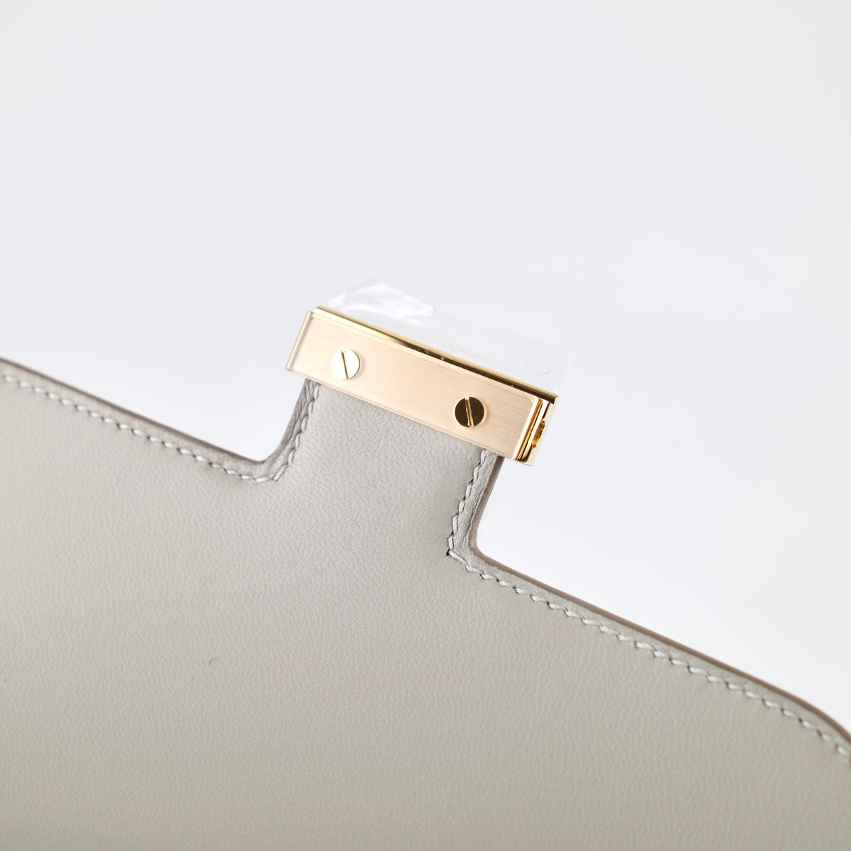 Hermes Mini Constance 18 Gris Perle K Stamp - photo 17