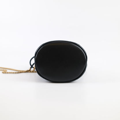 Gucci GG Marmont Mini Bucket Bag Black Calfskin - photo 5