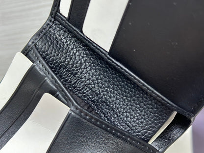 Dior Black & Beige Oblique Jacquard Bifold Wallet - photo 7