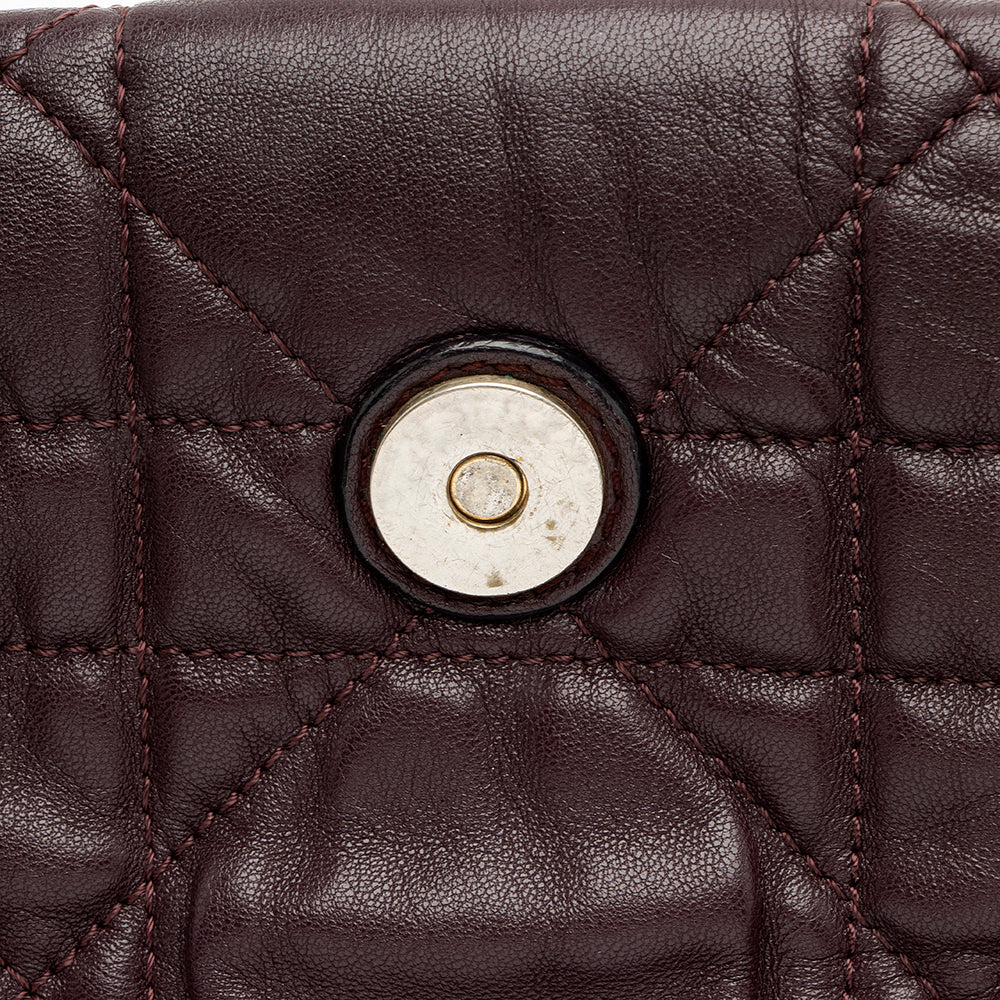Dior Cannage Lambskin Large Flap Shoulder Bag - image 9