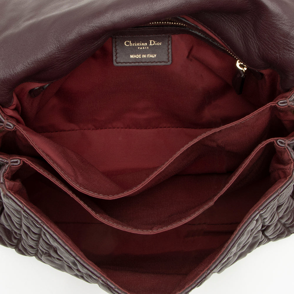 Dior Cannage Lambskin Large Flap Shoulder Bag - image 7