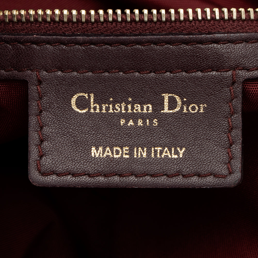 Dior Cannage Lambskin Large Flap Shoulder Bag - image 8