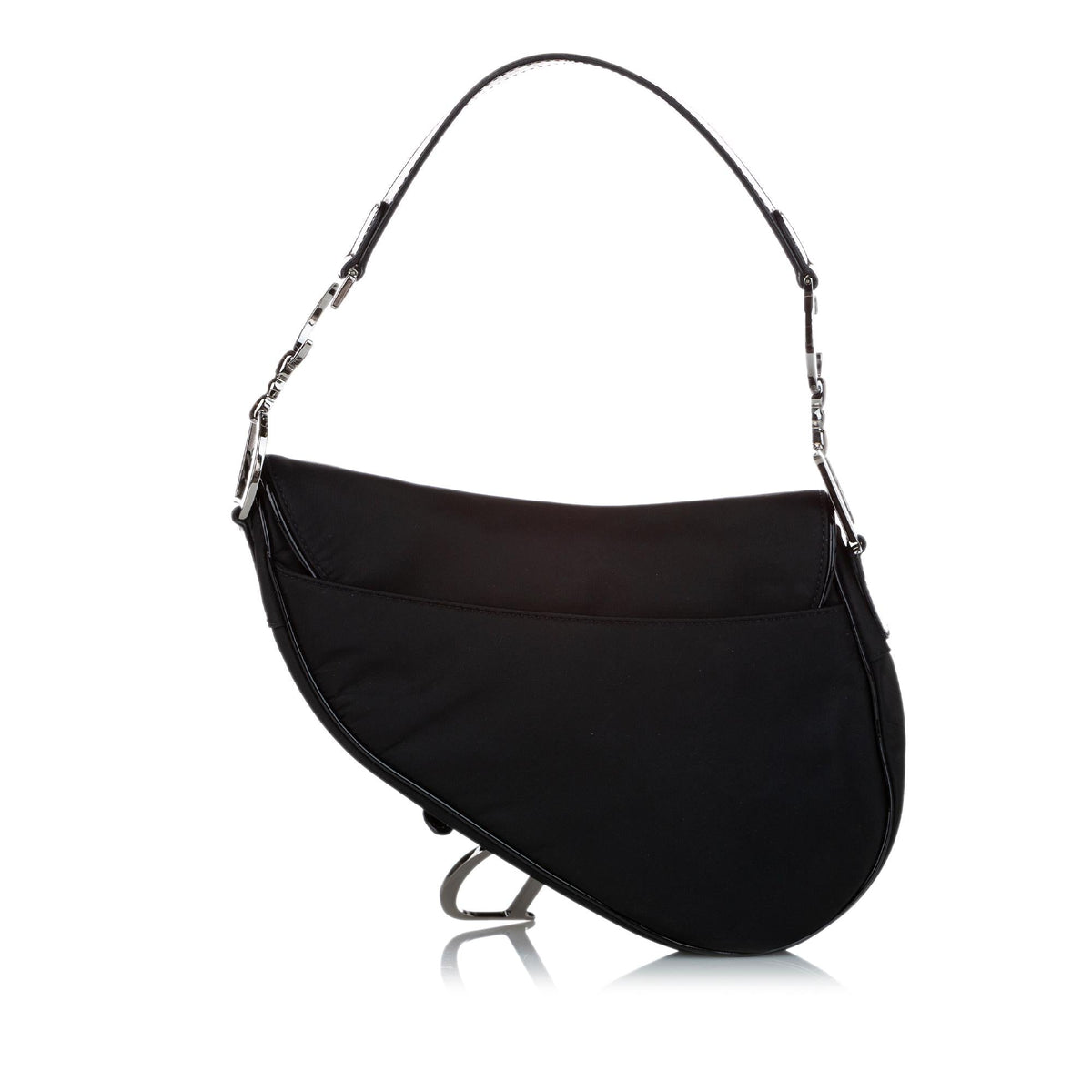 Dior Canvas Saddle Bag - image 3