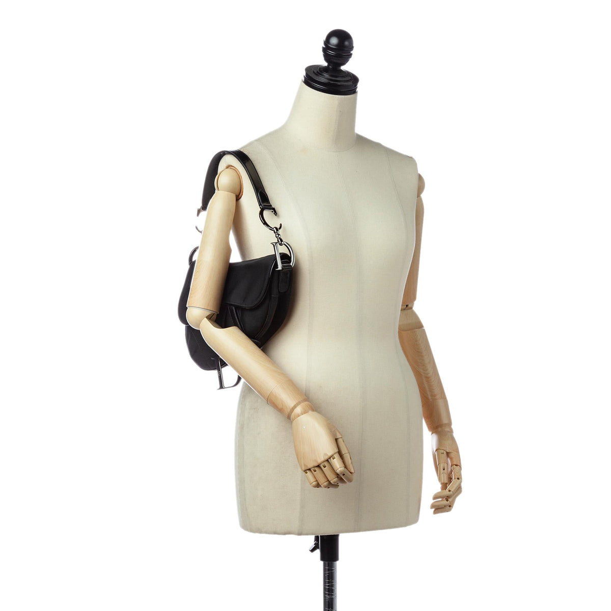 Dior Canvas Saddle Bag - image 6