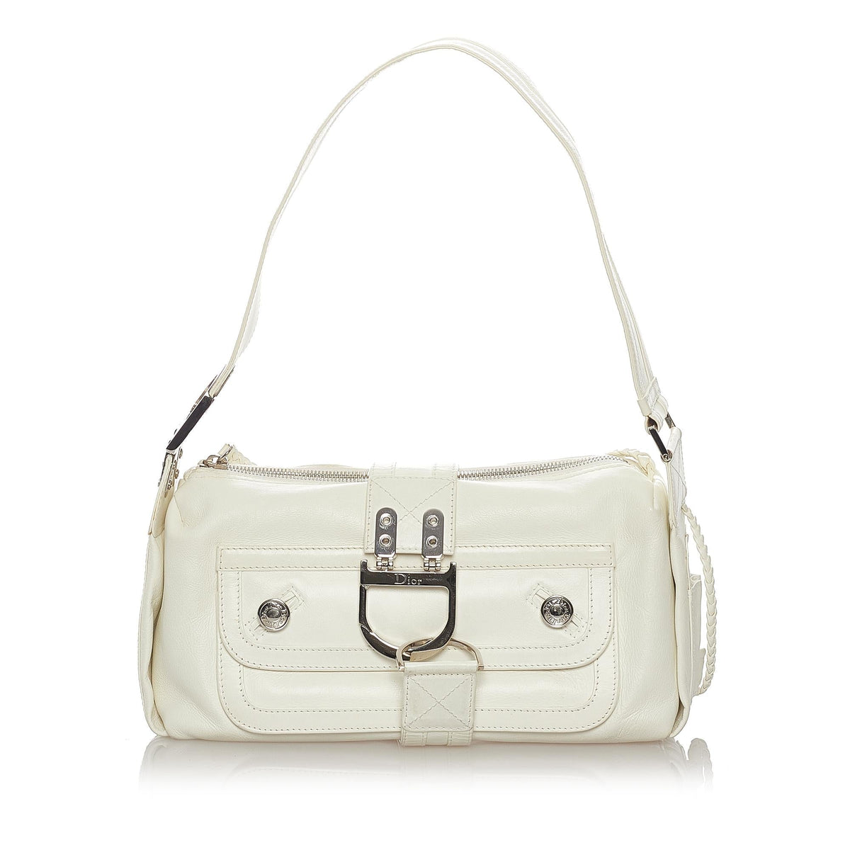 Dior Flight Leather Shoulder Bag - image 1