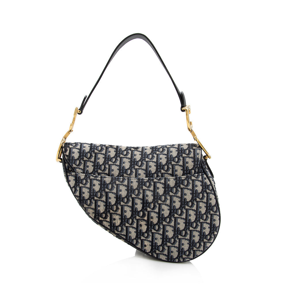 Dior Oblique Saddle Bag - image 3