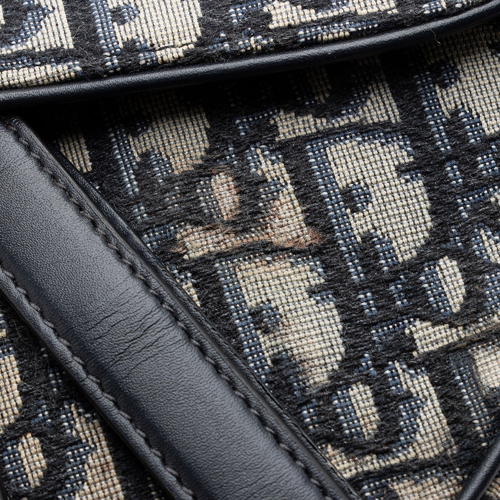 Dior Oblique Saddle Bag - image 17