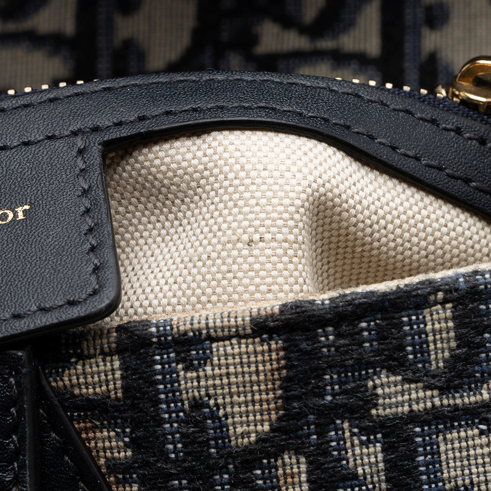 Dior Oblique Saddle Bag - image 13