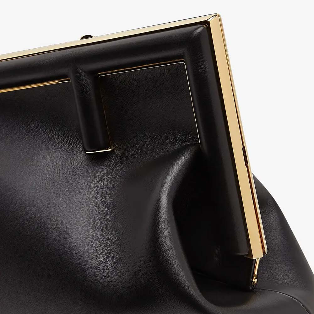 Fendi First Medium Black Leather Bag - photo 3