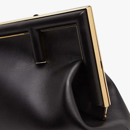 Fendi First Medium Black Leather Bag - photo 3