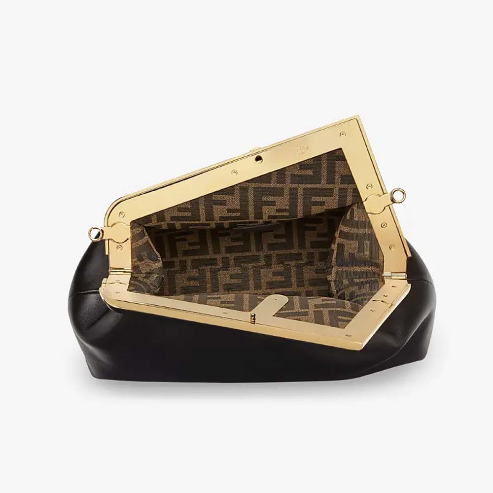 Fendi First Medium Black Leather Bag - photo 4