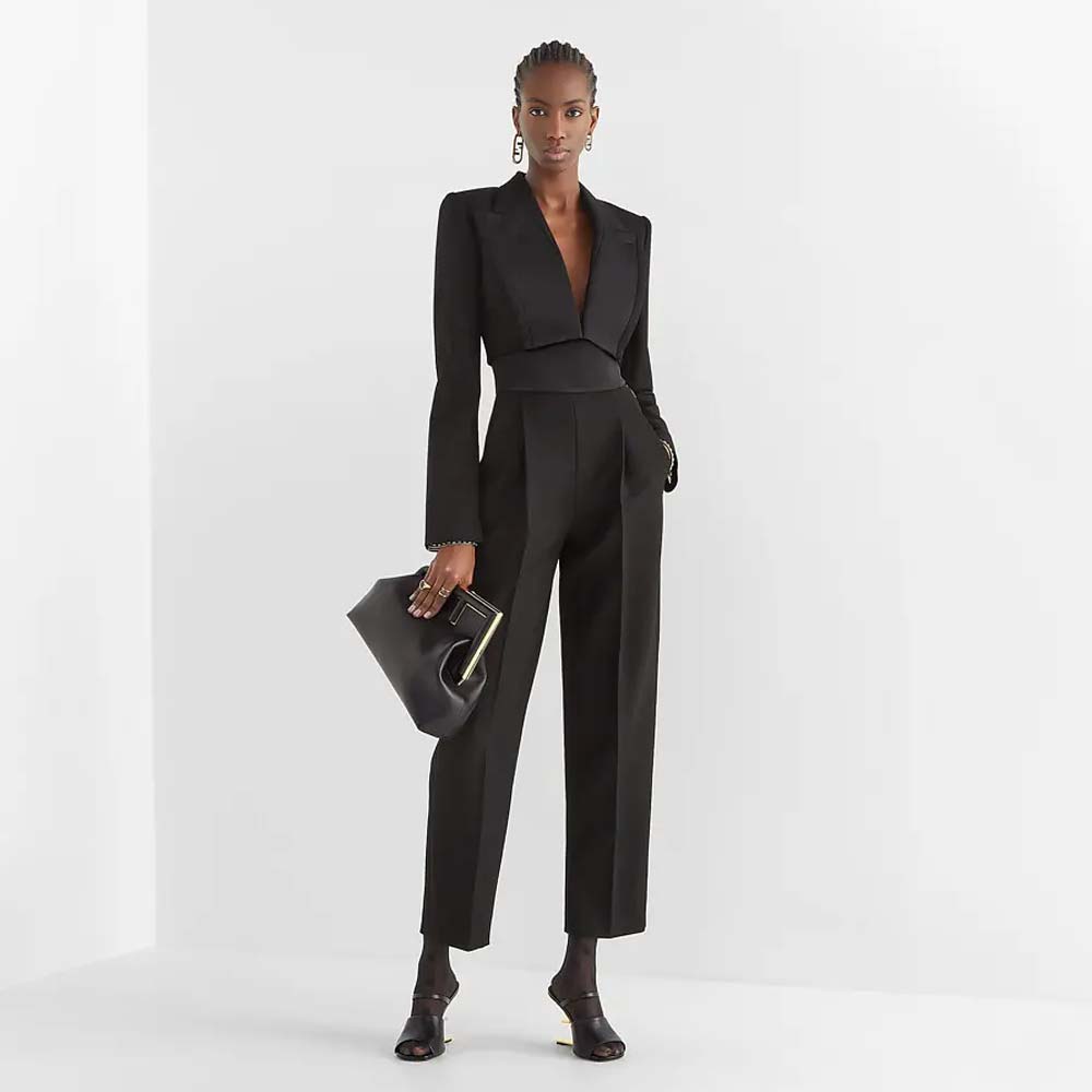Fendi First Medium Black Leather Bag - photo 2