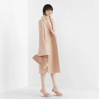 Fendi First Medium Pink Sheepskin Bag - photo 6