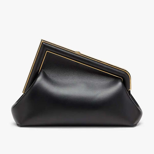 Fendi First Small Black Leather Bag - photo 2