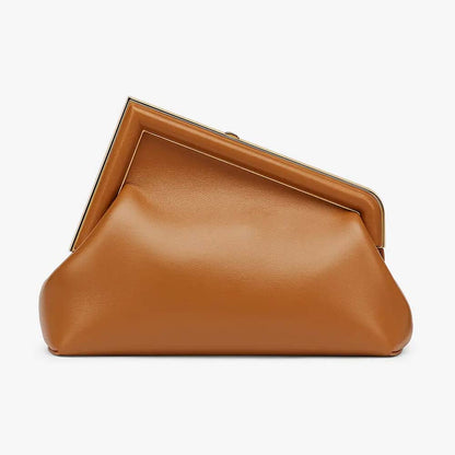Fendi First Small Brown Leather Bag - photo 3