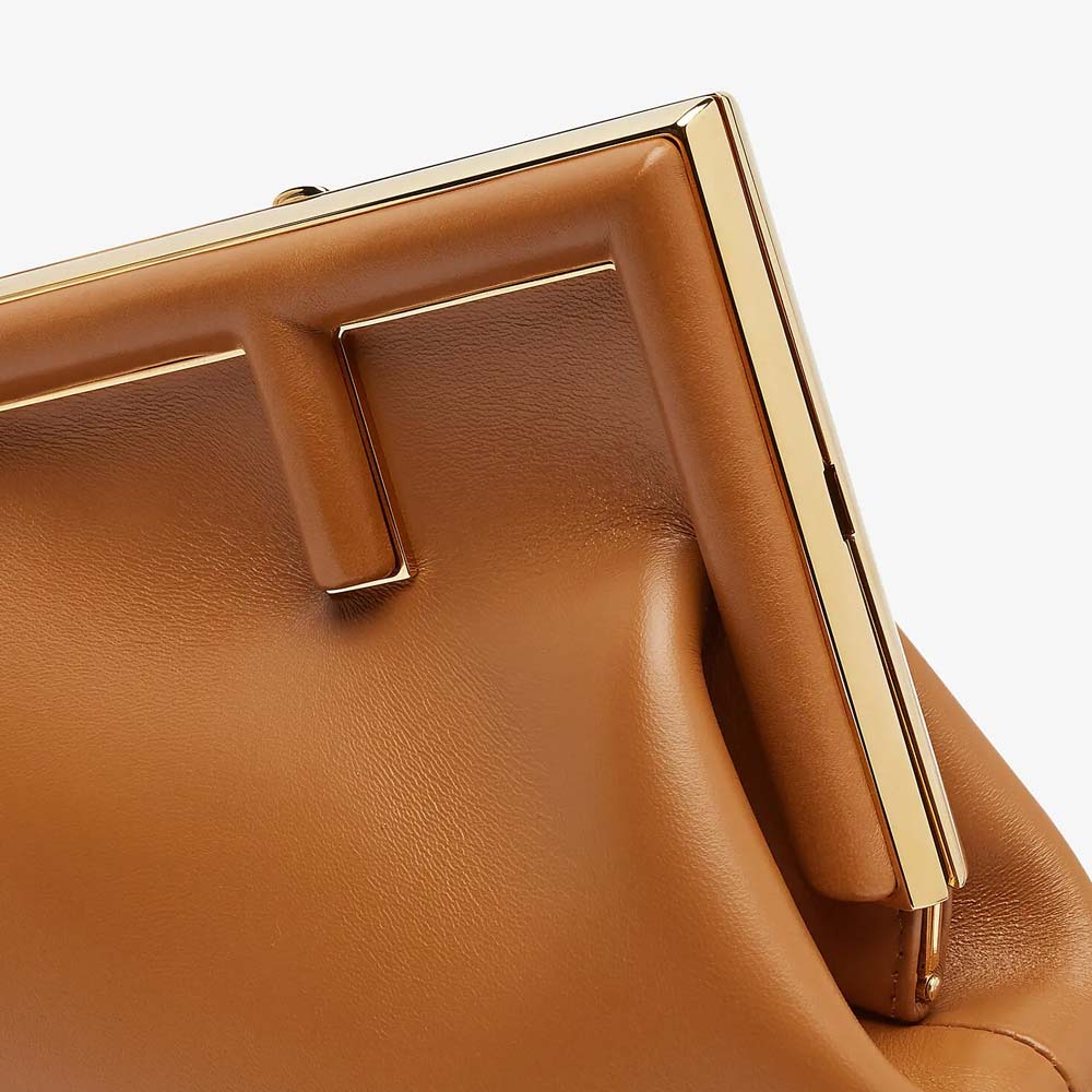 Fendi First Small Brown Leather Bag - photo 4