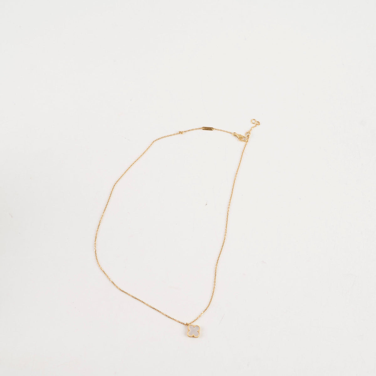 Van Cleef and Arpels Sweet Mother of Pearl MOP Necklace - photo 3