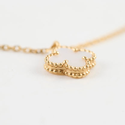 Van Cleef and Arpels Sweet Mother of Pearl MOP Necklace - photo 8