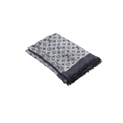 Louis Vuitton Shine Monogram Black Shawl - photo 1