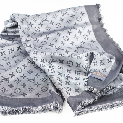 Louis Vuitton Shine Monogram Black Shawl - photo 6