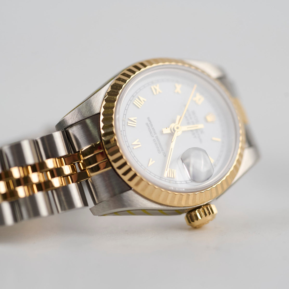 Rolex Oyster Perpetual Lady Datejust 26mm Two Toned Watch 69173 - photo 3