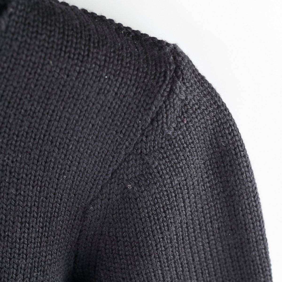 Chanel Black Sequin Wool Cardigan Size 40 - photo 5
