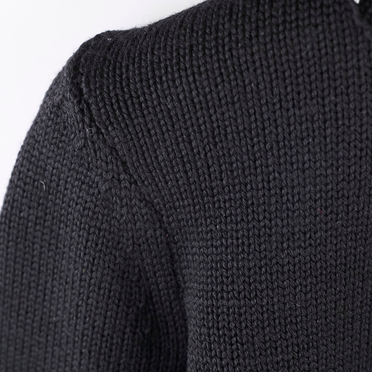 Chanel Black Sequin Wool Cardigan Size 40 - photo 6