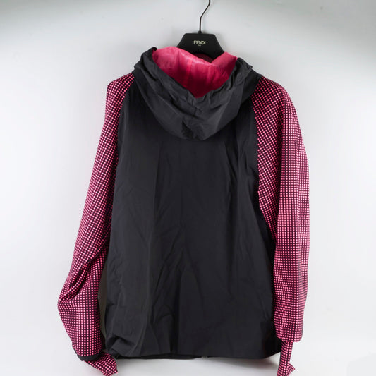 Fendi Pink/Black Nylon Jacket Size 40 - photo 2