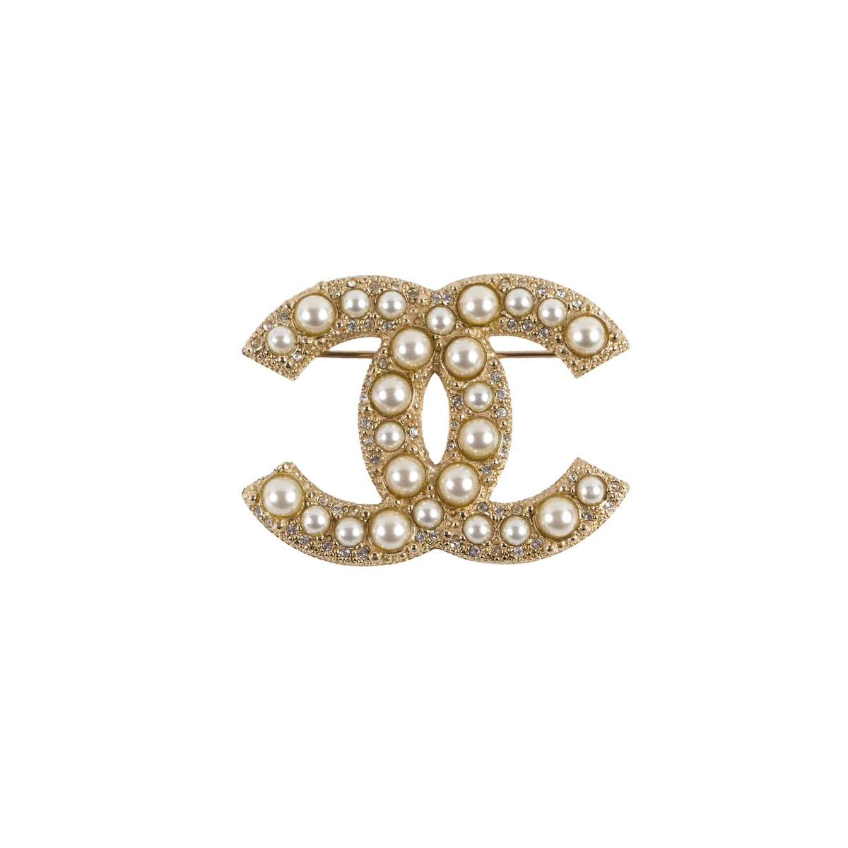 Chanel Pearl Gold Brooch Costume Jewellery - photo 1