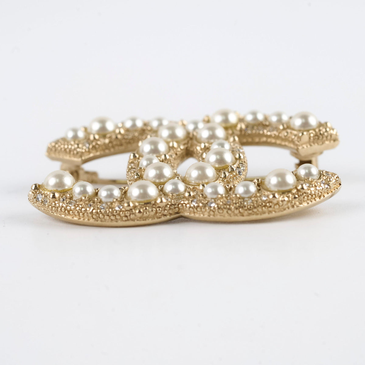 Chanel Pearl Gold Brooch Costume Jewellery - photo 4