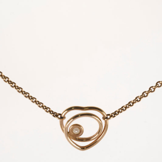 Hermes Collier TPM Vertige Coeur ST Very Small Model Necklace - photo 2