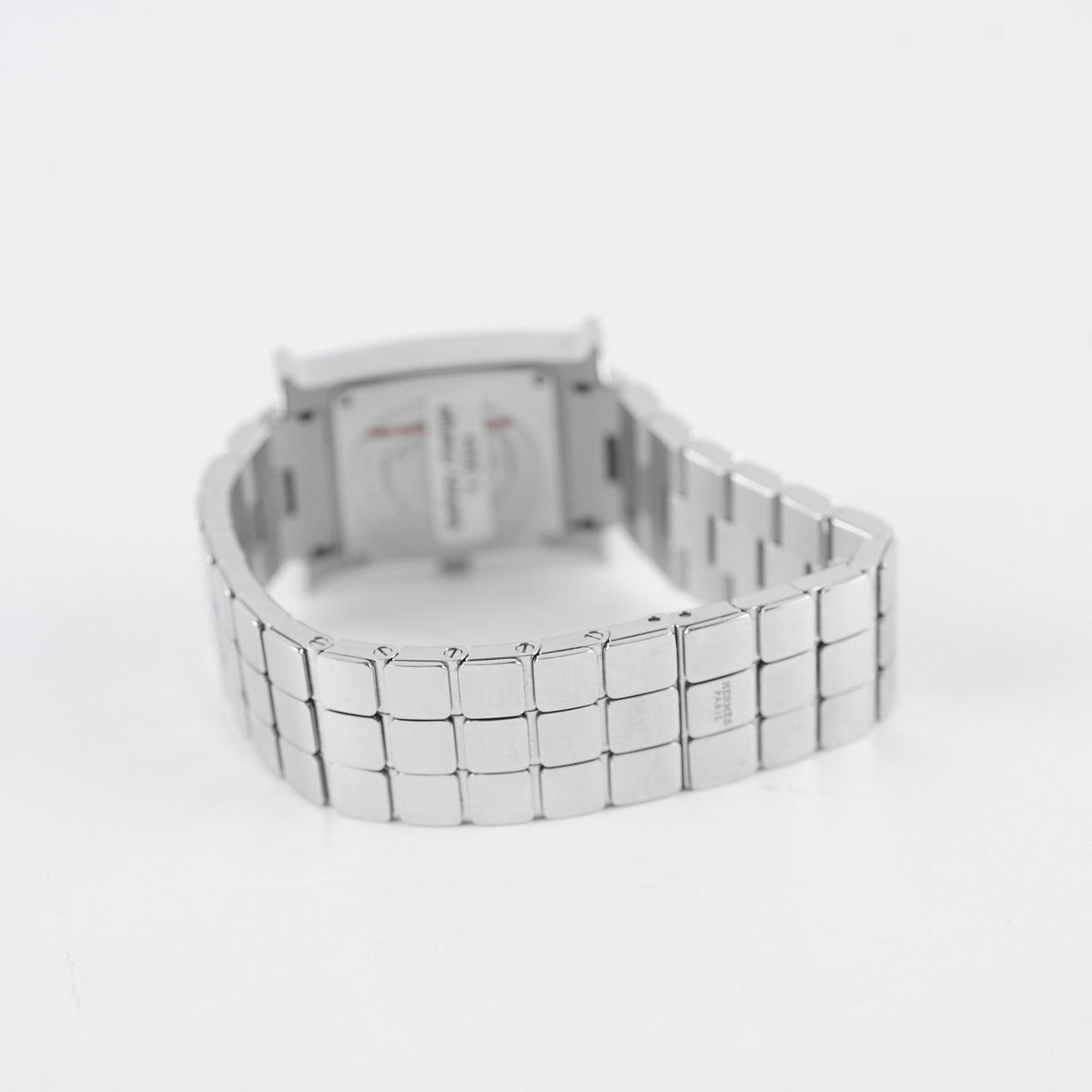 Hermes H Heure Watch Small Model MOP Dial Steel Strap - photo 7