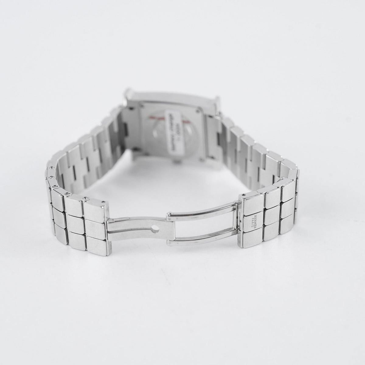 Hermes H Heure Watch Small Model MOP Dial Steel Strap - photo 9