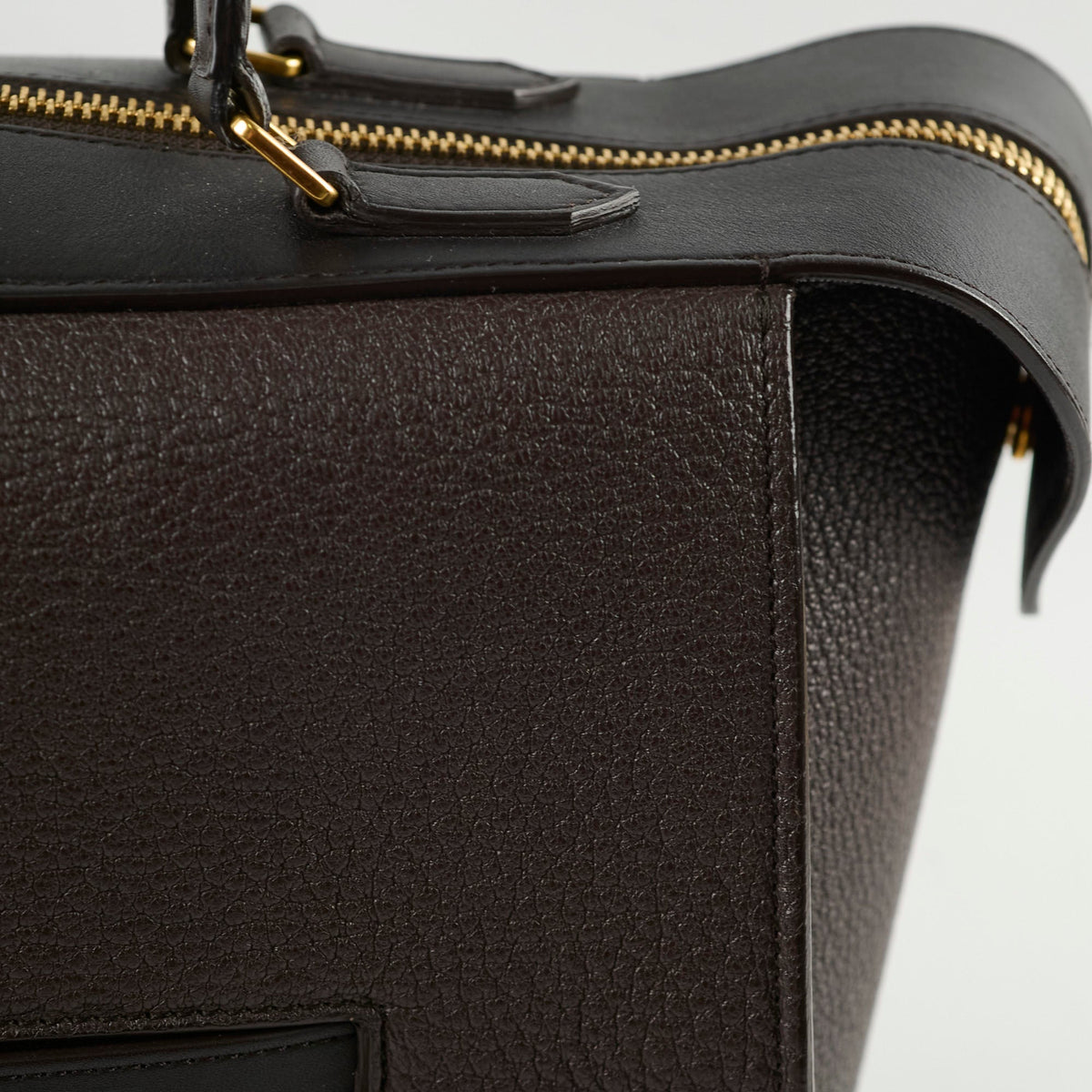 Celine Ring Bag Dark Brown - photo 6