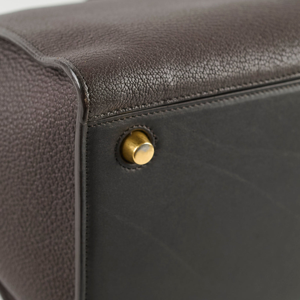 Celine Ring Bag Dark Brown - photo 14