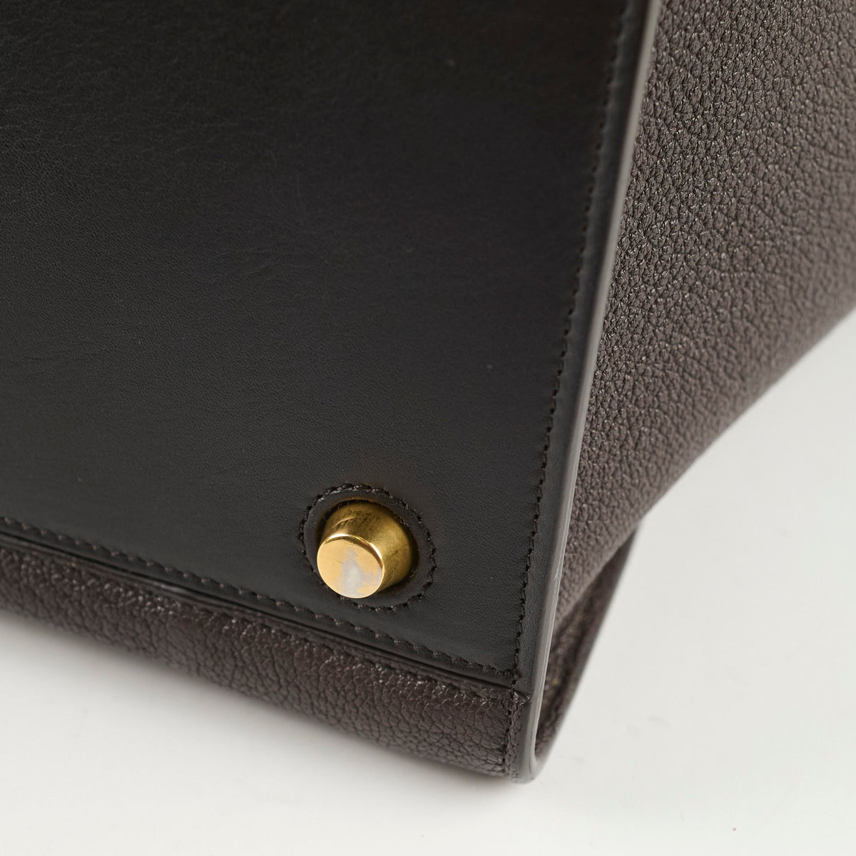 Celine Ring Bag Dark Brown - photo 16
