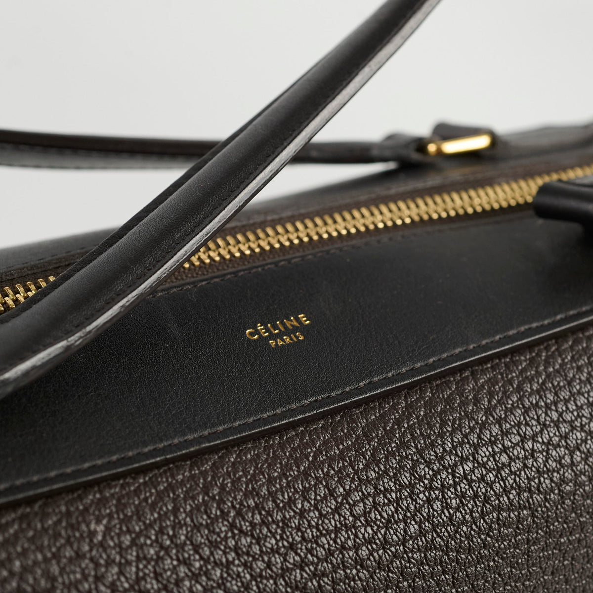 Celine Ring Bag Dark Brown - photo 11