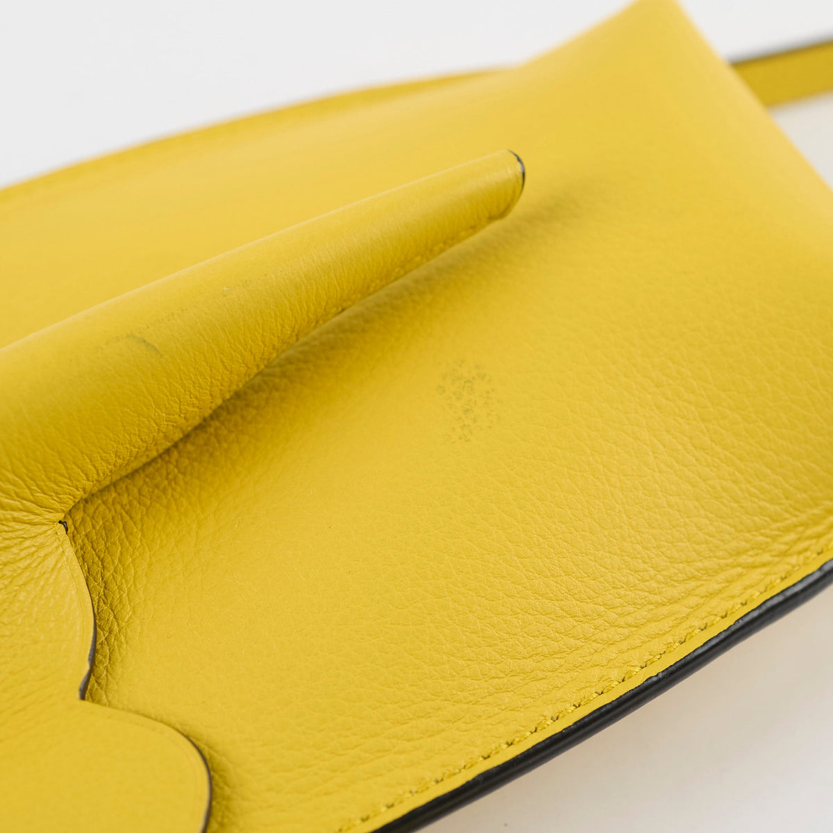 Loewe Elephant Crossbody Bag Yellow - photo 5