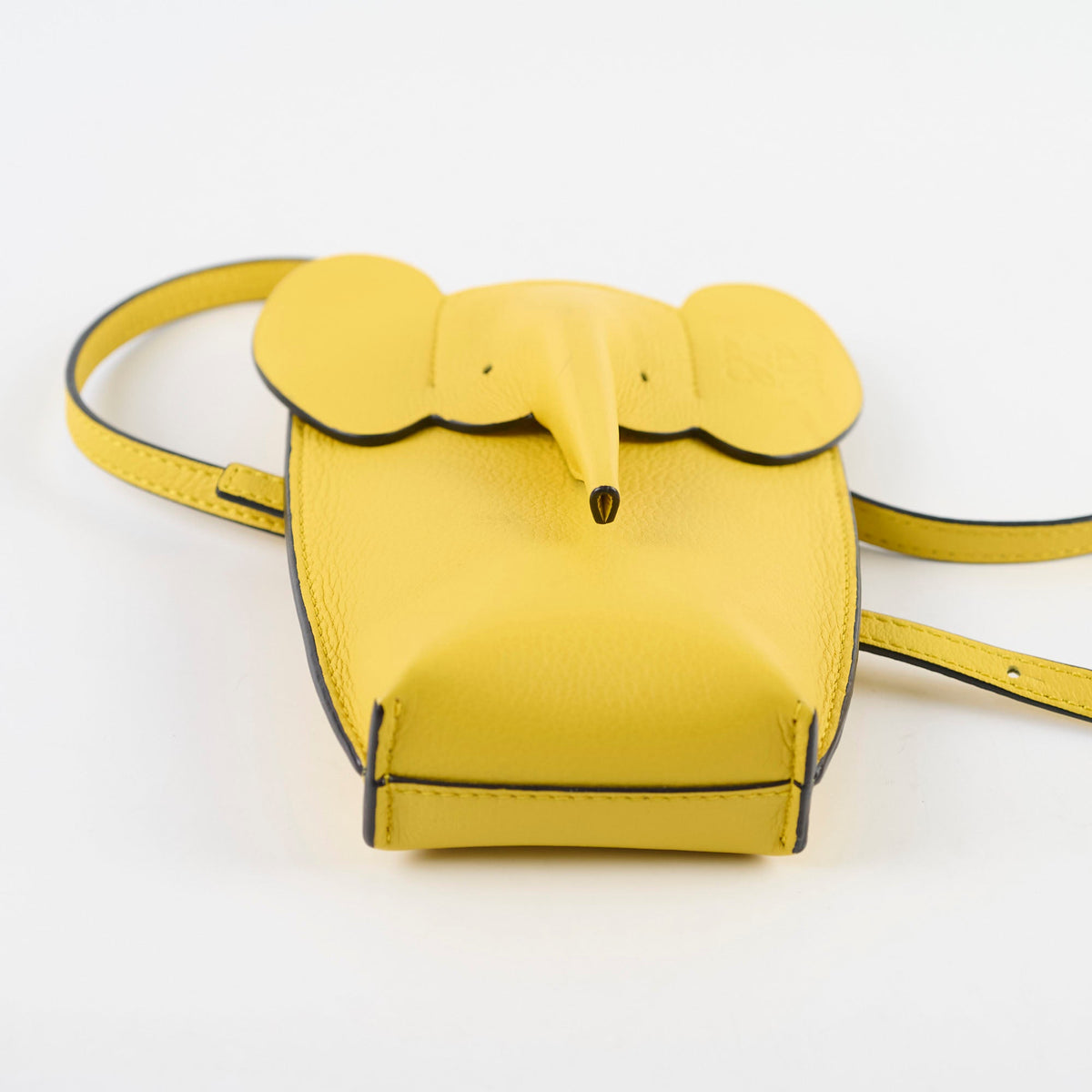 Loewe Elephant Crossbody Bag Yellow - photo 4