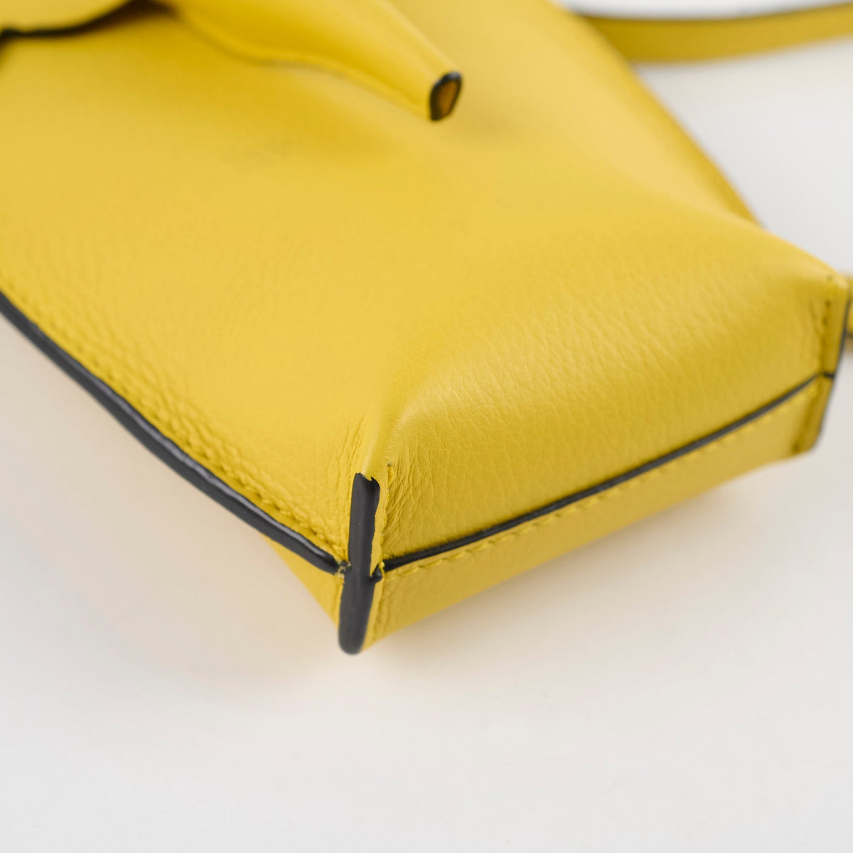 Loewe Elephant Crossbody Bag Yellow - photo 8