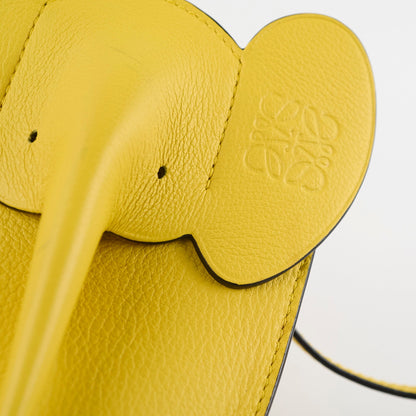 Loewe Elephant Crossbody Bag Yellow - photo 7