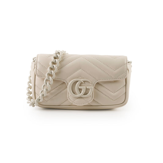 Gucci Marmont Mini Belt Bag Cream - photo 1