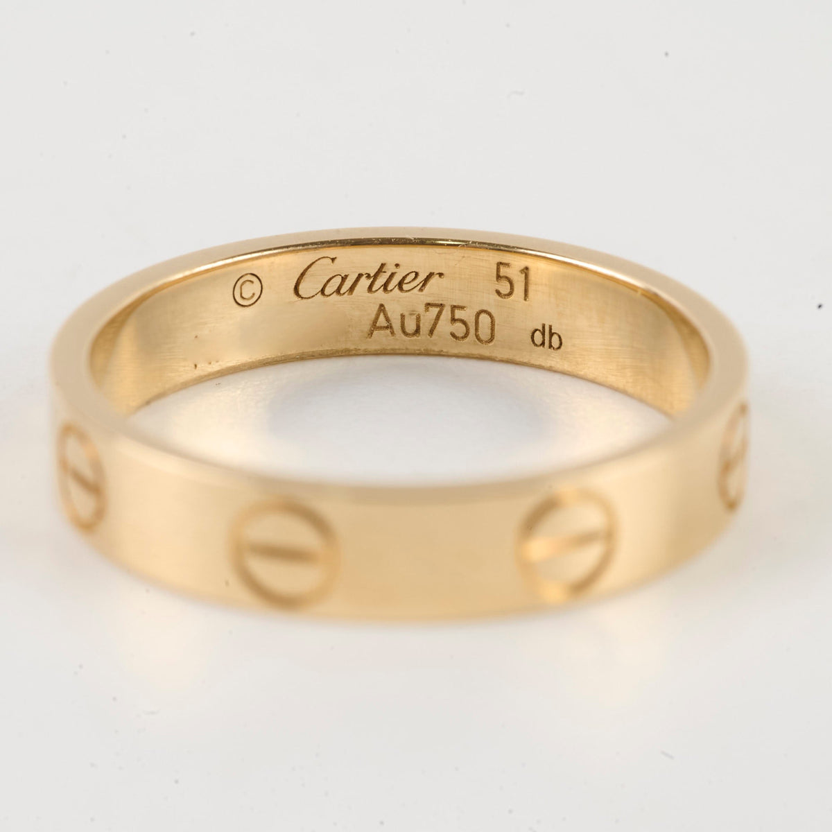 Cartier Love Ring Small Model YG Size 51 - photo 3