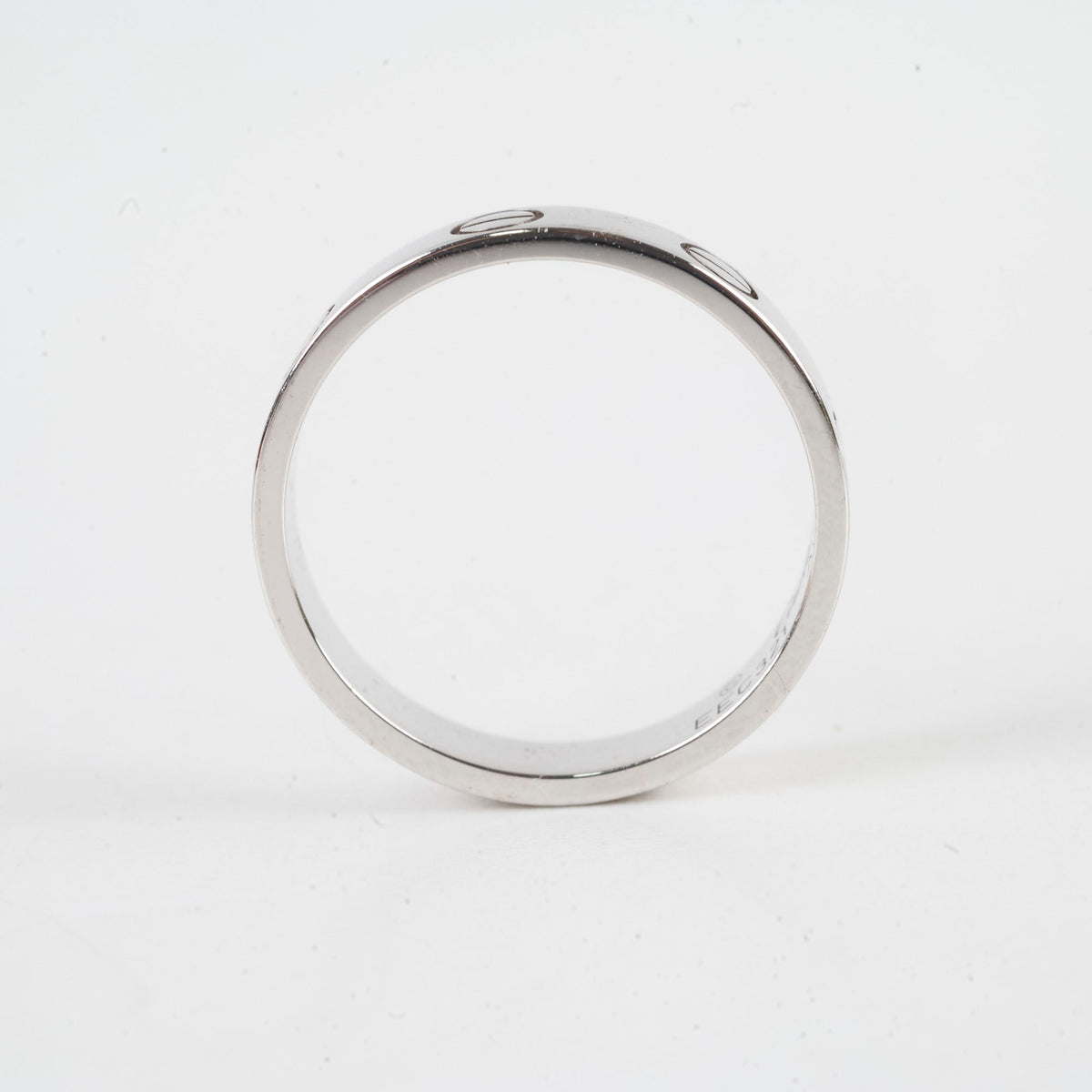 Cartier Love Ring Small Model White Gold Size 50 - photo 5