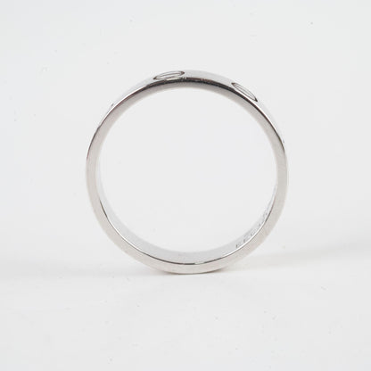 Cartier Love Ring Small Model White Gold Size 50 - photo 5