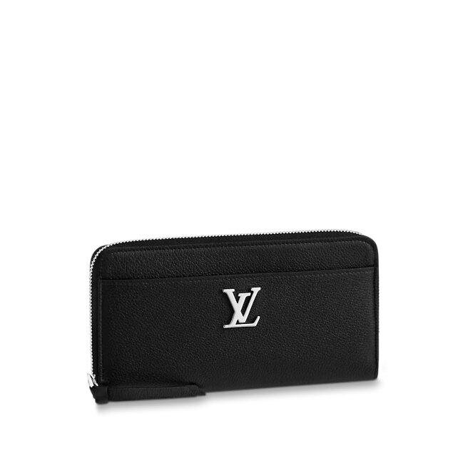 Louis Vuitton LOCKME ZIPPY WALLET BLACK - image 1