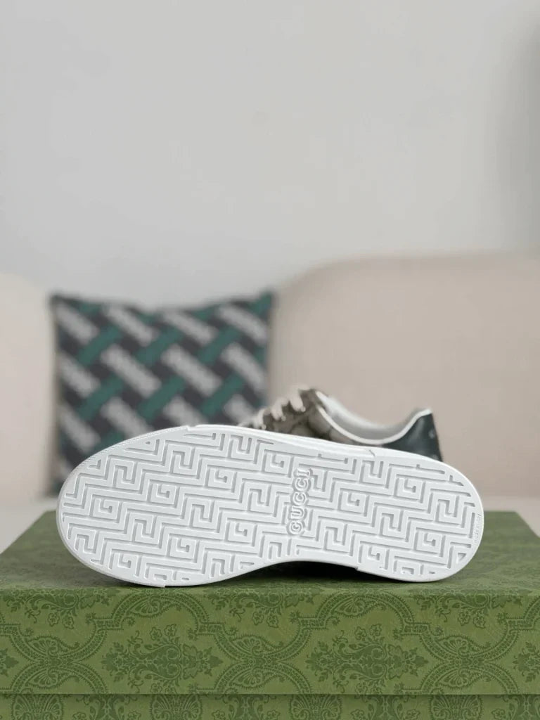 Gucci Ace Sneaker - Beige GG Supreme Canvas & Web - photo 3